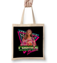Carole Baskin 80s Retro Tiger King Bez Çanta Uzun Saplı