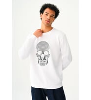 Loft Erkek Sweatshirt LF2037422 (Beyaz)
