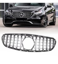 Mercedes E Serisi W212 GTR Ön Panjur Krom/Siyah 2013-2015