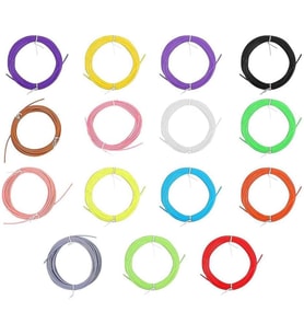 Farklı Karışık Renk PCL Filament - 3m