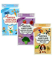 Star Mini Hafıza Oyun Kartları