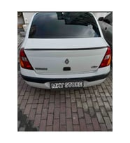 RENO CLIO SYMBOL SEDAN UYUMLU SPOİLER 115 CM Pianoblack