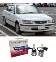 Nissan Sunny Led Xenon Uzun + Kısa Far Ampulü H4 Duo Yeni Seri Beyaz