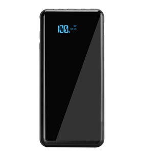 S-LINK IP-G13K Siyah 10.000mAh 1xUSB 1xMicro USB 4in1 Kablolu (Type-C Lightning Micro ve USB) LCD Göstergeli PowerBank(1923)