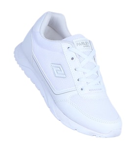 Parley 256 Sade Beyaz Anorak Kadın Sneaker Ayakkabı