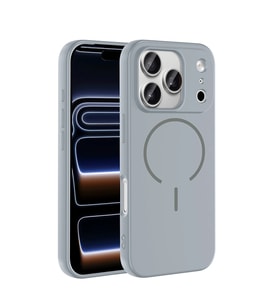 Apple iPhone 17 Pro Kılıf M-safe Şarj Özellikli Zore Meta Kapak