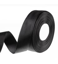 Benim Marifetlerim Siyah Grogren Kurdele 3 cm 10 Metre