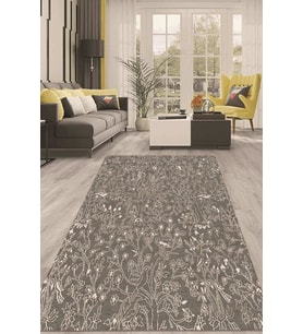 Dijital Kaymaz Taban Yıkanabilir Modern Renkli Salon Halısı Mutfak Halısı Yolluk ND-HT-403 (Çok Renkli)