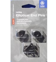 Planet Waves PWEEP102 Elips Gitar Askı Pimi - Siyah (Aksesuar) Eliptik Tasarım ile Askı Kaymasını Önleyen Güvenli Yapı, Çift Halinde Sunulan Dayanıklı Metal Konstrüksiyon