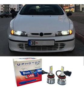 Fiat Marea Led Xenon Kısa Far Ampulü H1 Duo Yeni Seri Beyaz