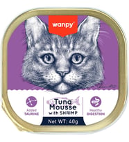 Ton Balıklı ve Karidesli Yaş Pate Kedi Maması, 40 Gr, 6 Adet