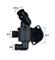 MAHLE TI3487 Termostat 03L121111AD 03L121111N