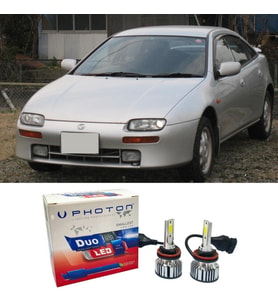 Mazda 323 Lantis Led Xenon Uzun Far Ampulü H1 Duo Yeni Seri Beyaz