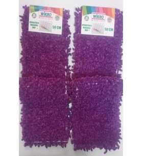 Wikro 3 Adet Mikrofiber Makarna Mop 50 Cm