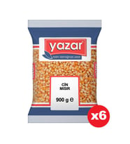 Patlatmalık Cin Mısır 900 Gr. x 6 Paket