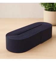 Paça Lastiği Yassı Geniş Siyah 4 cm 10 m