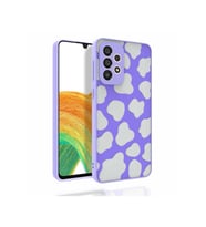 Samsung Galaxy A33 5G Uyumlu Kılıf Desenli Kamera Korumalı Parlak Zore Nora Kapak (Model 6)
