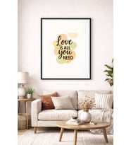 Çerçeve Ve Fotoğraf Baskısı-50X70 (Siyah)