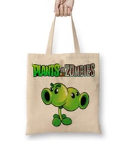 Split Pea Plants ve Zombies Bez Çanta Uzun Saplı