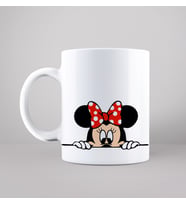 Minnie Mouse Sevgili Çift Tasarımlı Kupa