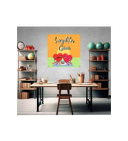 14 Şubat Sevgililer Günü Temalı Fotoğraf Panosu Branda 100x100