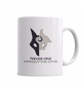 Never One Without The Other Kupa Bardak Porselen