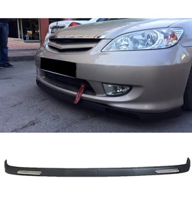 Honda Civic 2003 - 2006 Lgn Tip V2 Ön Lip Mat Siyah