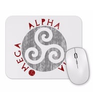 Teen Wolf Alpha  Beta Omega Mouse Pad