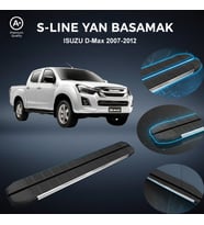 ISUZU D-MAX S-Line Premium Krom Yan Basamak   2007-2012