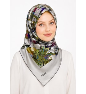 Saf Twill İpek Eşarp -ASM8434713-971