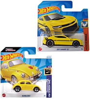 Hot Wheels 2 Araç Transformers Set - Bumblebee & 2017 Camaro ZL1 (1/64)