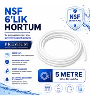 Nsf 6’Lık Su Arıtma Hortumu 5 Metre 608696155