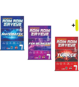 Newton 7.Sınıf Matematik Fen Türkçe Fasikül Adım Adım Etkinlikli Konu Anlatımlı Soru Bankaları Maari