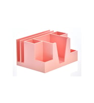 Ops Masa Seti Kalemlik Organizer Pastel Pembe Masa Üstü Organizer