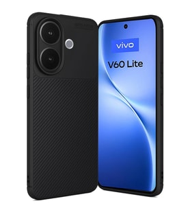 Pilelistore   Vivo V60 Lite Auto Focus Karbon Kapak - Siyah
