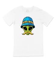 Bıyıklı Alien Tişört