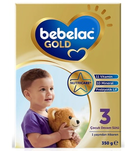 Bebelac Gold 3 Vitamin Prebiyotik 350 Gr - Standart