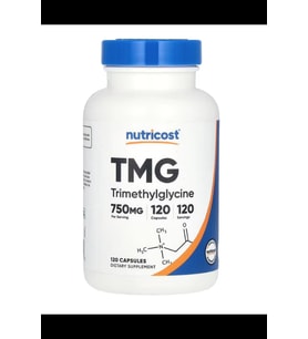 Nutricost TMG 750mg, 120 Capsules- Non-GMO and Gluten Free. USA 3831 (Renksiz)
