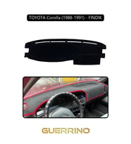 TOYOTA Corolla (1988-1991) fındık TORPİDO KORUMA HALISI SİYAH KENAR
