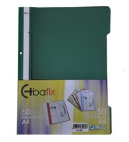 Bafix Telli Dosya Plastik XL Yeşil A4