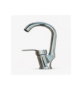 Merkür Mix Kısa Kuğu Model Lavabo Bataryası