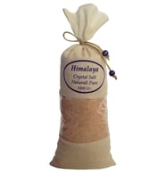 Himalaya Tuzu 2 Kg. Bez Torbada (1kg.x2ad.) Ince Çekim Pembe Renk Himalaya Orijinal Tuz