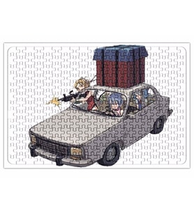 Pubg Carro Puzzle 240 Parça Yapboz