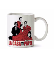 La Casa De Papel Dizayn Kupa Bardak