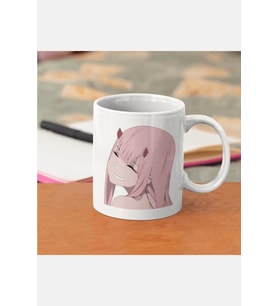 Darling in the Franxx Zero Two Kupa Bardak (Beyaz)