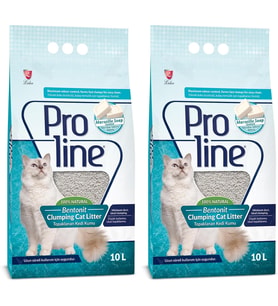 Sabun Kokulu Bentonit Kedi Kumu, 10 L (2 paketi)