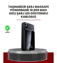 Gerçek Zamanlı Güç Göstergeli Manyetik Usb-C Taşınabilir