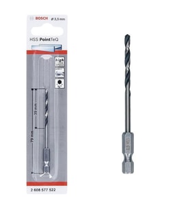 Pointteq Altıgen Şaftlı Hss Matkap Ucu 3,5 mm