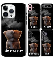 Realme Note 8 9 10 11 C55 C63 C65 50 60 9 10 11 12 Lite Pro C15 Kılıf YeniSeri Kişiye Özel İsim Yazılı Silikon Kapak Sonsuz Aşkımız
