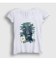 Presmono Kadın Beyaz All Anime Spy X Family T-Shirt 316889tt